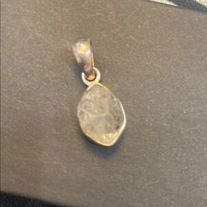 Elegant Silver Herkimer diamond Pendant